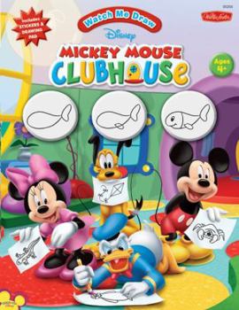 Paperback Mickey Mouse Clubhouse [With Stickers and Drawing Pad] Book