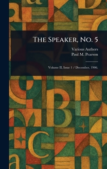 Hardcover The Speaker, No. 5 Book