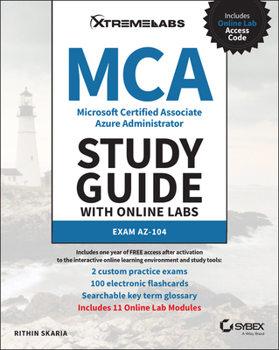 Paperback MCA Microsoft Certified Associate Azure Administrator Study Guide with Online Labs: Exam AZ-104 Book