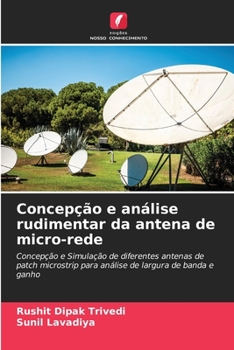 Paperback Concepção e análise rudimentar da antena de micro-rede [Portuguese] Book