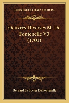 Oeuvres Diverses M. De Fontenelle V3