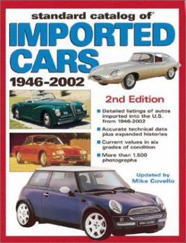 Paperback Standard Catalog of Imported Cars 1946-2002 Book