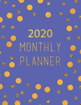 Paperback 2020 Monthly Planner Book