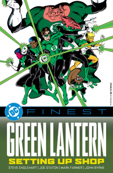 Paperback DC Finest: Green Lantern: Setting Up Shop Book