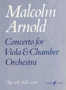 Paperback Concerto for Viola: Score Book