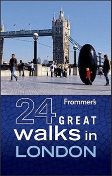 Paperback Frommer's 24 Great Walks in London Book