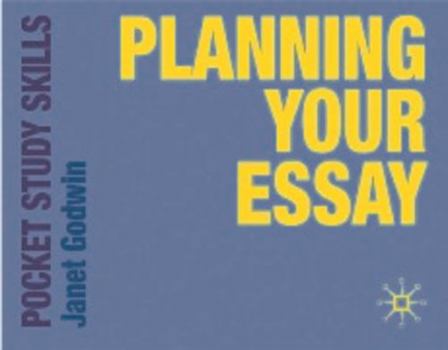 Paperback Planning your Essay (Pocket Study Skills) Book