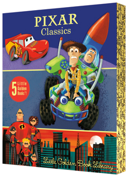 Hardcover Pixar Classics Little Golden Book Library Book