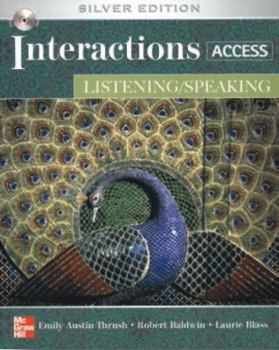 Paperback Interactions Access - Listening /Speaking SB + eCourse Code: Silver Edition Book