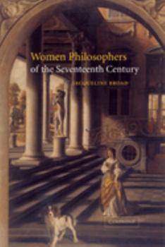 Paperback Women Philosophers of the Seventeenth Century Book