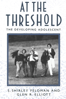 Paperback At the Threshold: The Developing Adolescent Book