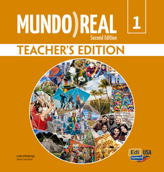 Paperback Mundo Real Lv1 - Teacher Print Edition Plus 6 Years Online Premium Access (All Digital Included: Lms+ebook+ewb+ehll) [Spanish] Book