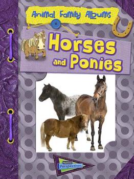 Library Binding Horses and Ponies Book