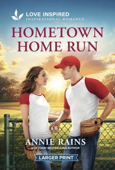 Mass Market Paperback Hometown Home Run: An Uplifting Inspirational Romance [Large Print] Book