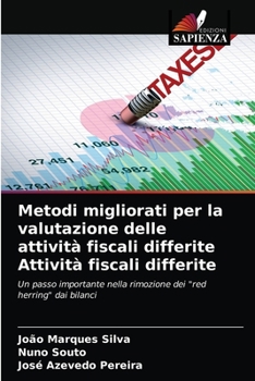 Paperback Metodi migliorati per la valutazione delle attività fiscali differite Attività fiscali differite [Italian] Book