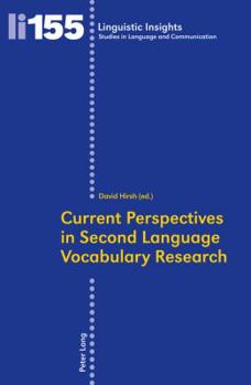 Paperback Current Perspectives in Second Language Vocabulary Research Book