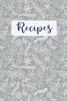 Paperback Recipes: Blank Recipe Cookbook Book