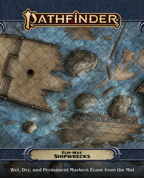 Game Pathfinder Flip-Mat: Shipwrecks Book