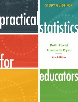 Paperback Study Guide for Practical Statistics for Educators Book