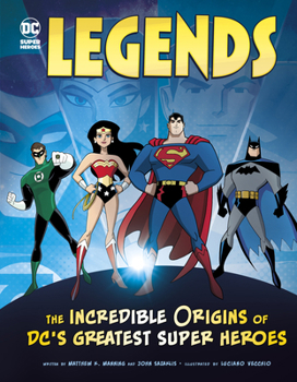 Product Bundle Legends: The Incredible Origins of DC's Greatest Super Heroes Book