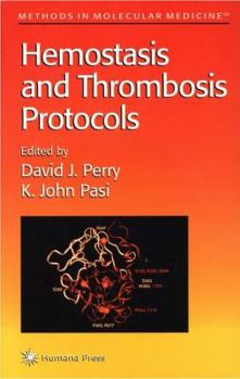 Hardcover Hemostasis and Thrombosis Protocols Book