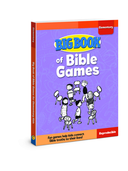 Paperback Big Book of Bible Games for Elementary Kids Book