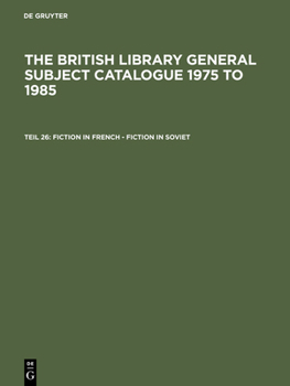 Hardcover Fiction in French - Fiction in Soviet Book