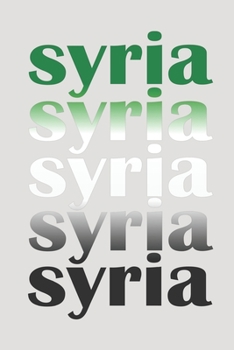 Paperback Syria: Notebook (120 dot grid pages, softcover with matt finish) I Notebook I Diary I Idea book