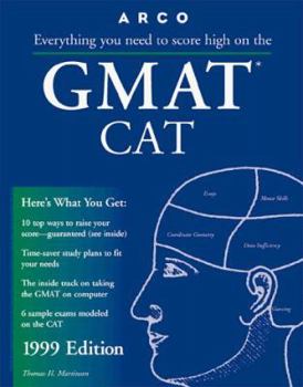 Paperback Arco GMAT CAT: Graduate Management Admission Test Book