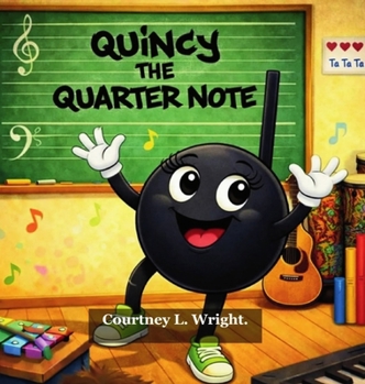 Hardcover Quincy The Quarter Note Book