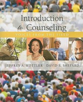 Paperback Introduction to Counseling: Voices from the Field Book