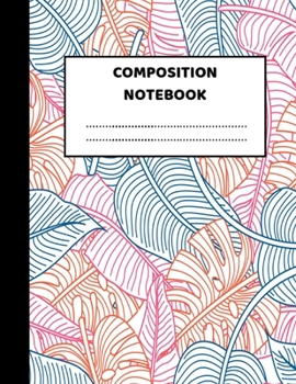 Composition Notebook: Wide Ruled Paper Notebook Journal | Nifty Wide Blank Lined Workbook for Teens Kids Students Girls for Home School College for Writing Notes | Cute Cactus 8.5 x 11, 110 pages