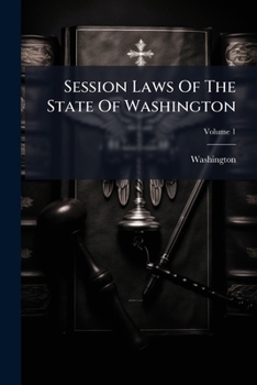 Paperback Session Laws Of The State Of Washington Book