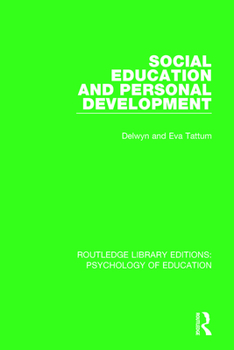 Paperback Social Education and Personal Development Book