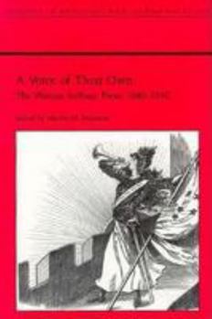 A Voice Of Their Own: The Woman Suffrage Press, 1840-1910 (Studies in Rhetoric and Communication) - Book  of the Studies in Rhetoric and Communication