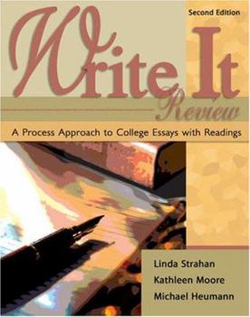 Paperback Write It Review: A Process Approach to College Essays with Readings Book