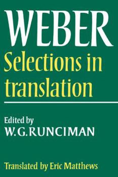 Paperback Max Weber: Selections in Translation Book