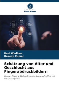 Paperback Schätzung von Alter und Geschlecht aus Fingerabdruckbildern [German] Book