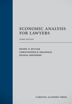 Hardcover Economic Analysis for Lawyers Book