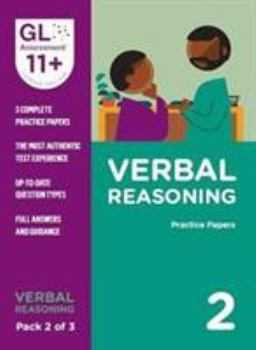 Paperback Revised for 2019 - GL Assessment 11+ Practice Papers Verbal Reasoning Pack 2 (Multiple Choice) Book