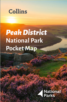 Hardcover Peak District National Park Pocket Map Book