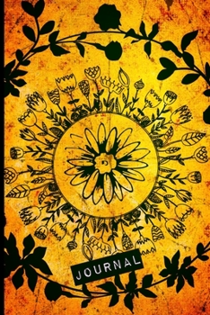 Journal: Cool Vintage Style Blank Journal