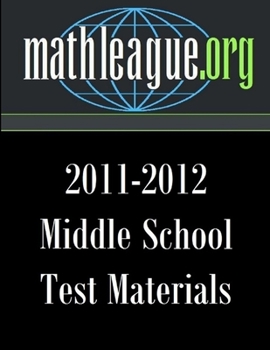 Paperback Middle School Test Materials 2011-2012 Book