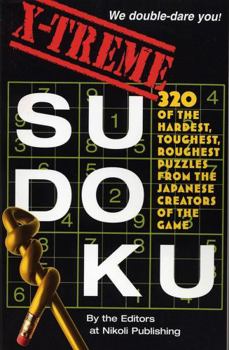 Paperback X-Treme Sudoku Book