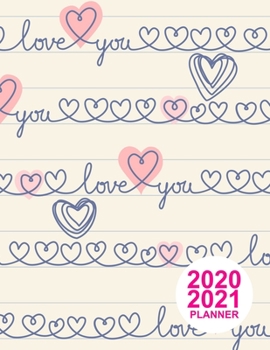 2020 2021 Planner: Nifty Two Year Monthly Planner Calendar Schedule Organizer January 2020 to December 2021 (24 Months) | Gift Ideas for Girls, Teens, Girls, Women | Cover Design Code DT 00102999