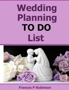 Paperback Wedding Planning To Do List Book