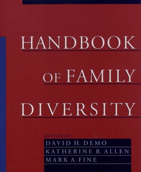 Paperback Handbook of Family Diversity Book