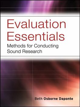 Paperback Evaluation Essentials: Methods for Conducting Sound Research Book