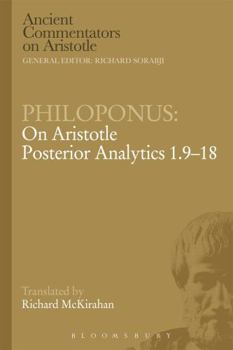 Hardcover Philoponus: On Aristotle Posterior Analytics 1.9-18 Book