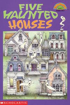Paperback Five Haunted Houses Book